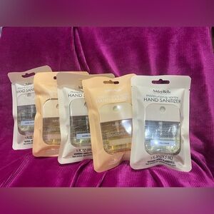 Set of five 1 oz pocket size moisturizing hand sanitizer sprays.